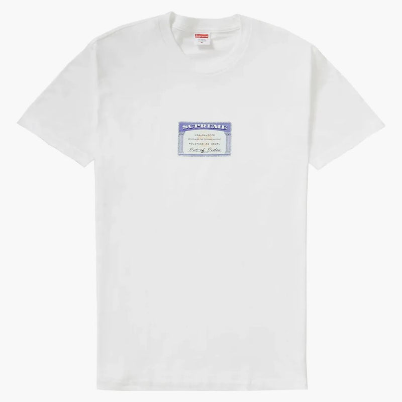 Supreme Social Tee White