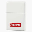 Supreme Solid Zippo White