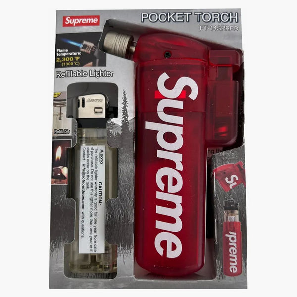 Supreme Soto Pocket Torch Red