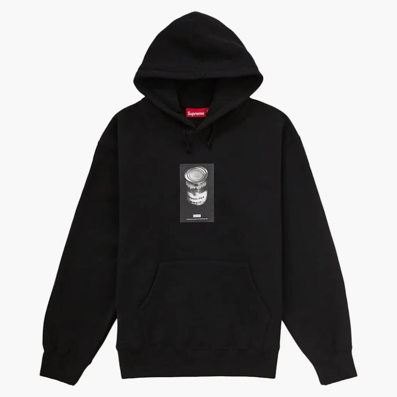 Supreme Soup Can Hooded Sweatshirt svart