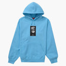 Supreme soup can hooded sweatshirt light blue