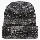Supreme Space Dye Beanie Black