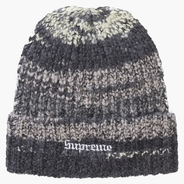 Supreme Space Dye Stripe Black