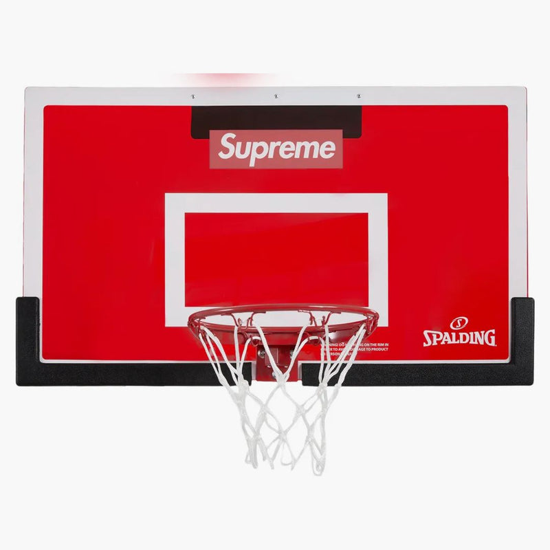 Suprem Spalding Mini Basketball Hoop Red