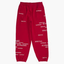 Supremo Special Swekpant Red