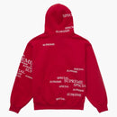 Supreme Special Zip Up Hooded Sweatshirt Red
