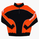 Supreme Speedway Half Zip Sweatshirt Black/Orange