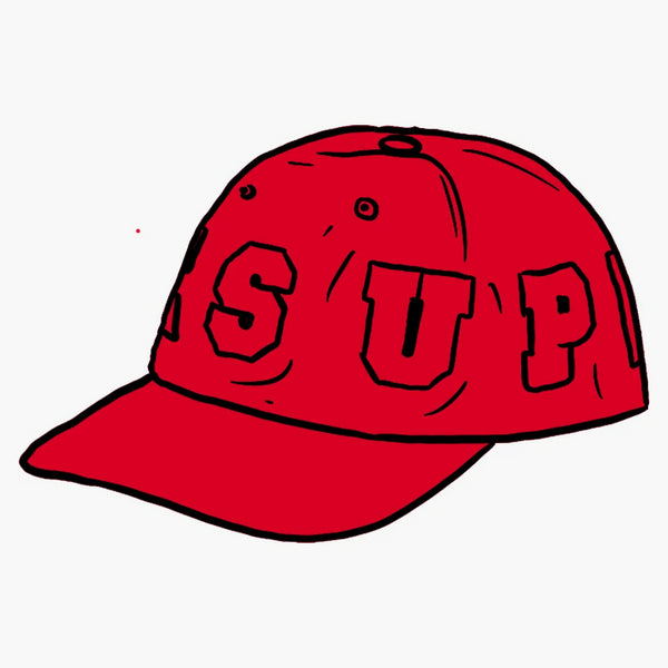 Nejvyšší pravopis 6-panel červená
