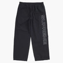 Supreme Spellout Embroidered Ripstop Track Pant Black