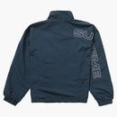Supreme Spellout Embroidered Track Jacket Dark Blue