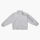 Supreme Spellout broderad spårjacka (FW24) grå