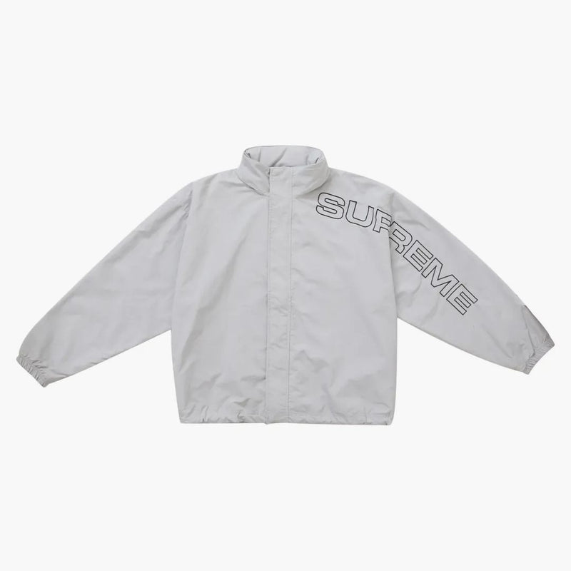 Supreme Spellout Rightided Track Jacket (FW24) Grey