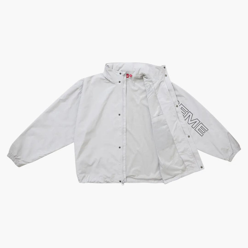 Supreme Spellout Rightided Track Jacket (FW24) Grey