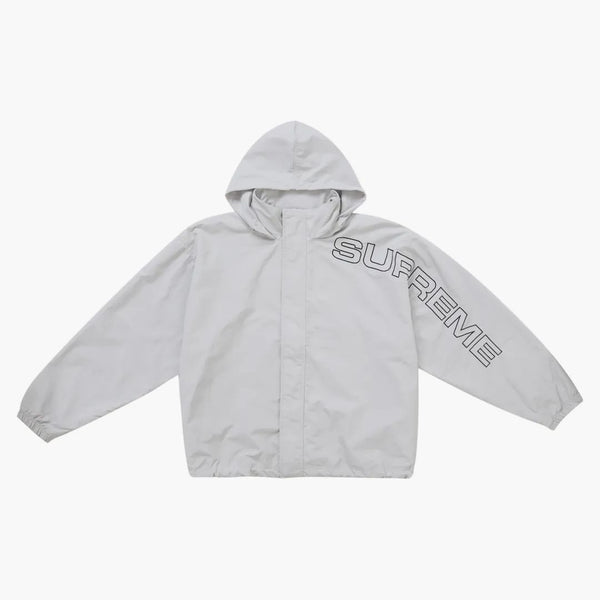 Supreme Spellout Rightided Track Jacket (FW24) Grey