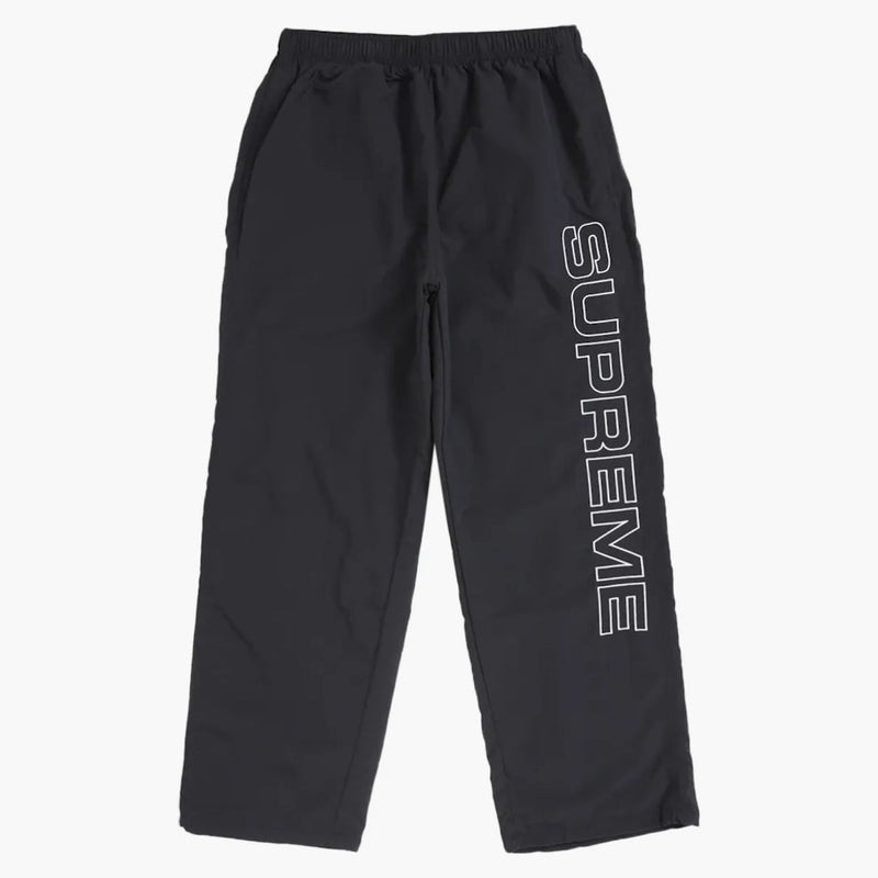 Supreme Spellout Embroidered Track Pant (fw24) Black
