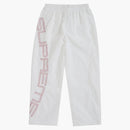 Supreme Spellout Embroidered Track Pant (SS25) Ivory