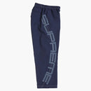 Supreme Spellout Embroidered Track Pant (SS25) Navy