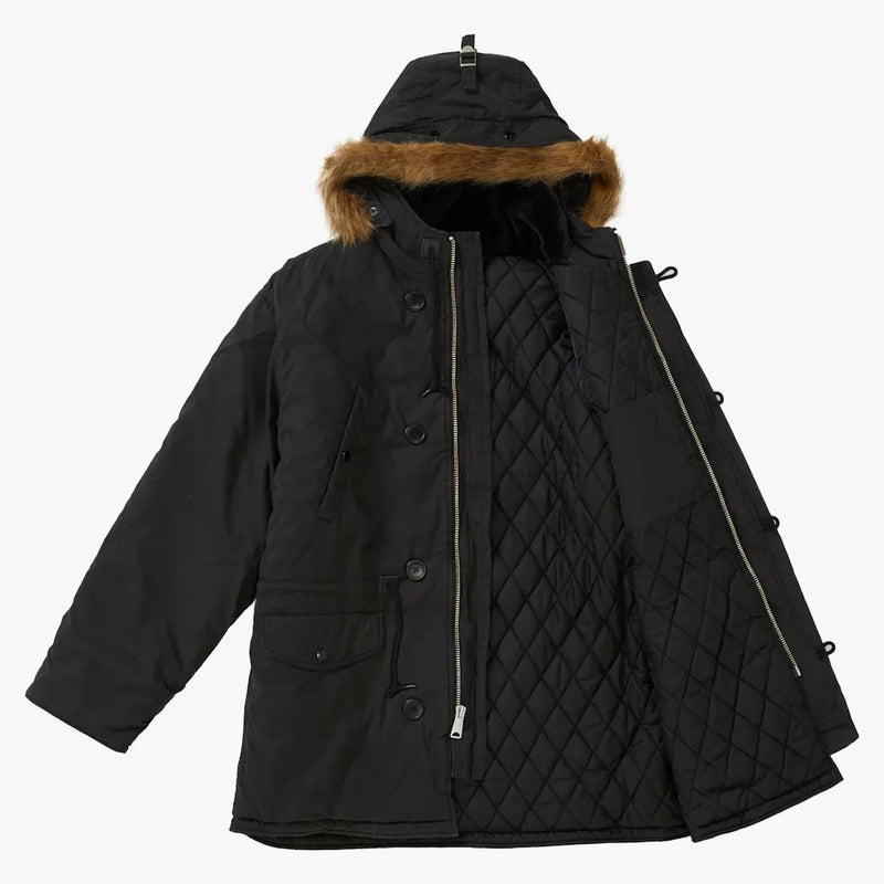 Supreme SpellOut N-3B Parka Black