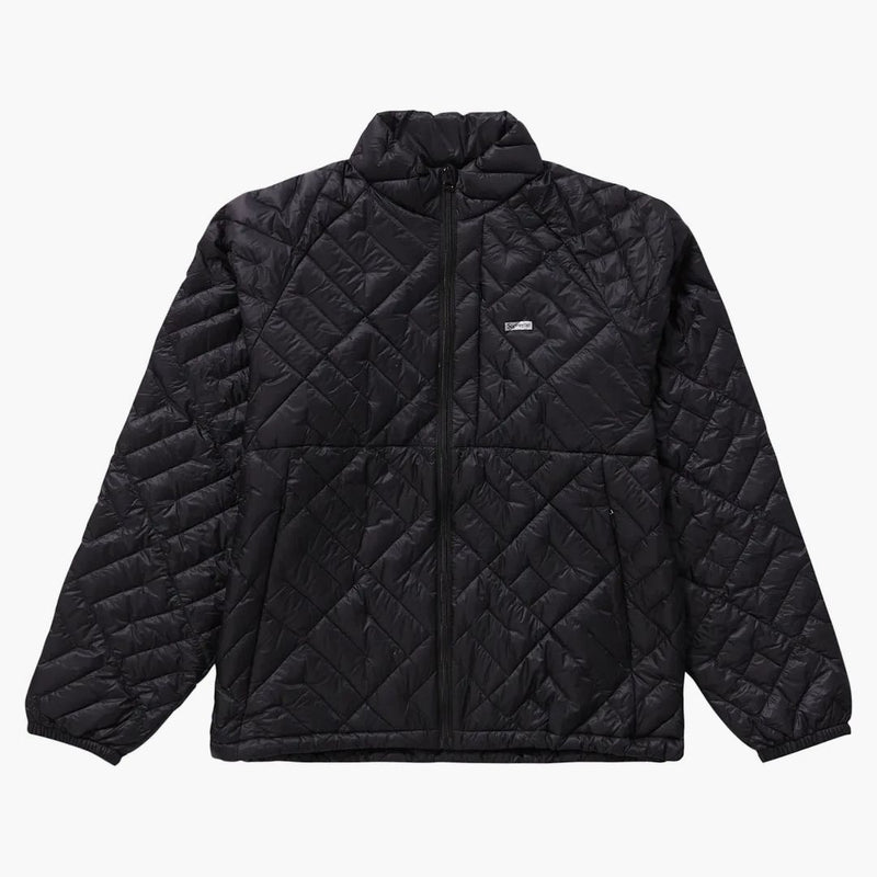 Supreme Spellout Quilted Lightweight Down Jacket Black