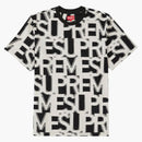 Supreme Spellout s/s topp svart