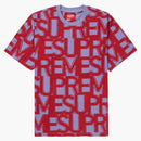 Supreme Spellout S/S Top Dusty Purple