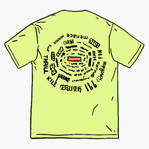 Supreme Spiral Tea Bright Yellow