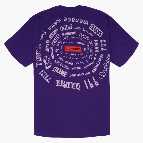 Té espiral supremo morado