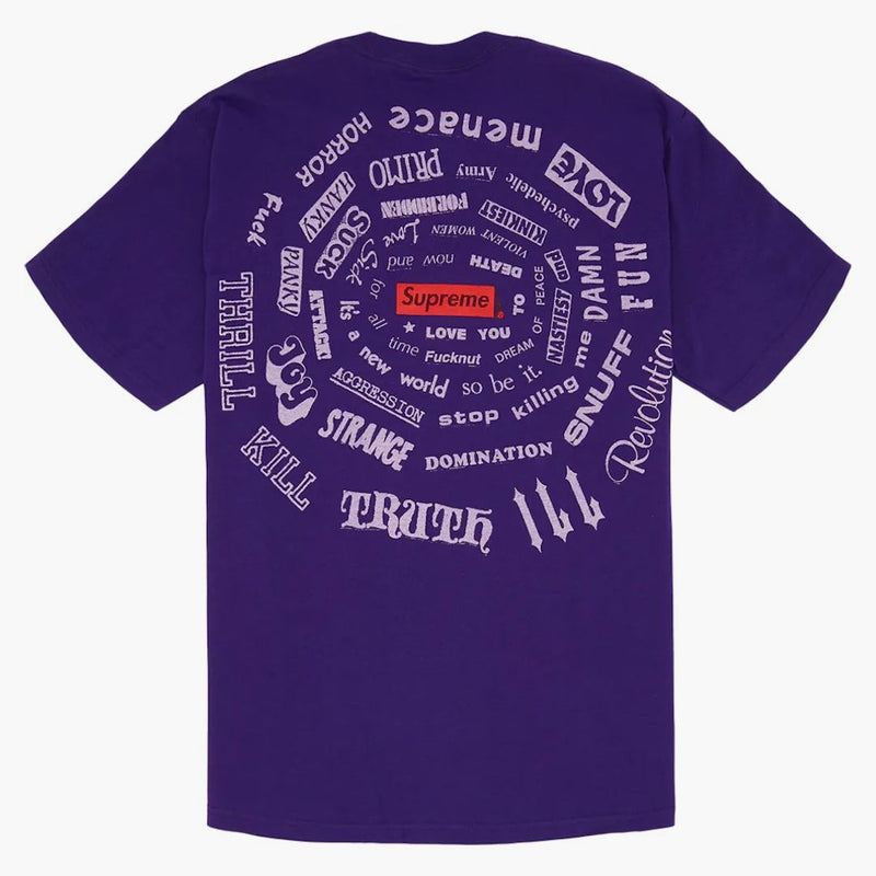 Té espiral supremo morado