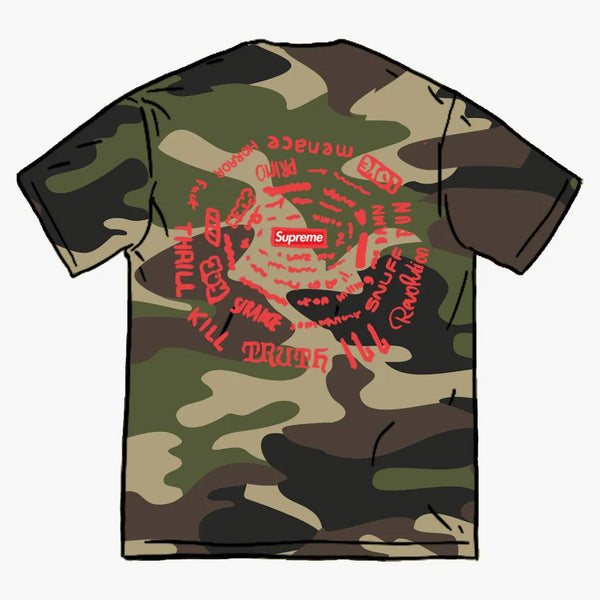 Supreme Spiral Tea Woodland Camo