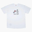 T-shirt supremo Spitfire Cat Bianco