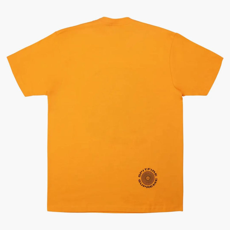 Camiseta Supreme Spitfire Classic Swirl Naranja Bright