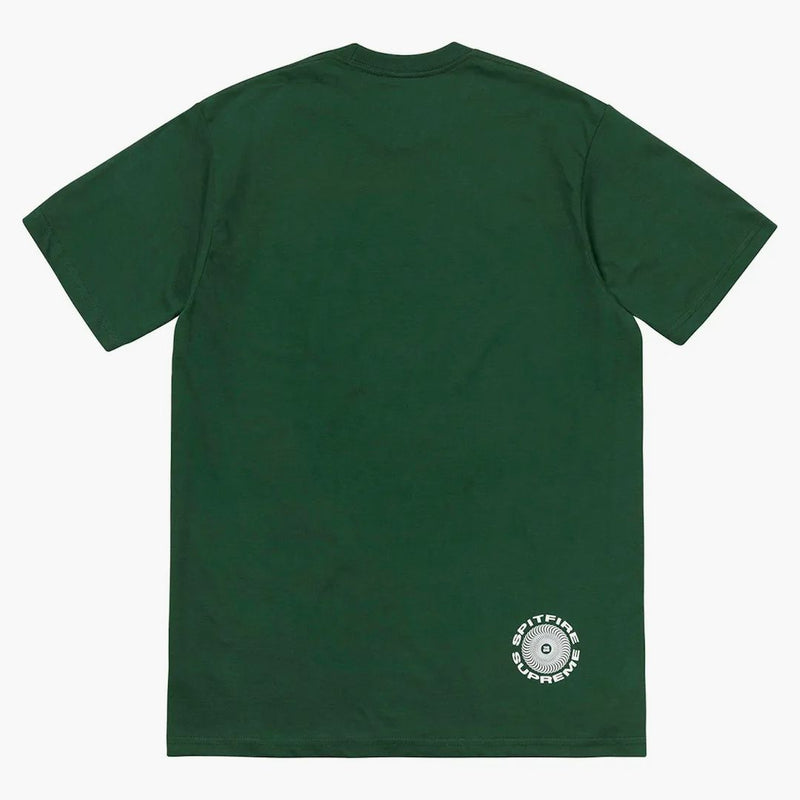 Supreme Spitfire Classic Swirl T-shirt mörkgrön