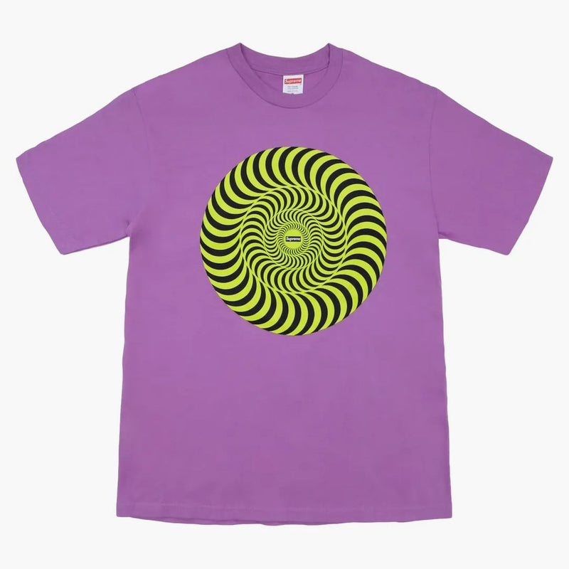 Supreme Spitfire Classic Swirl T-shirt Light Purple