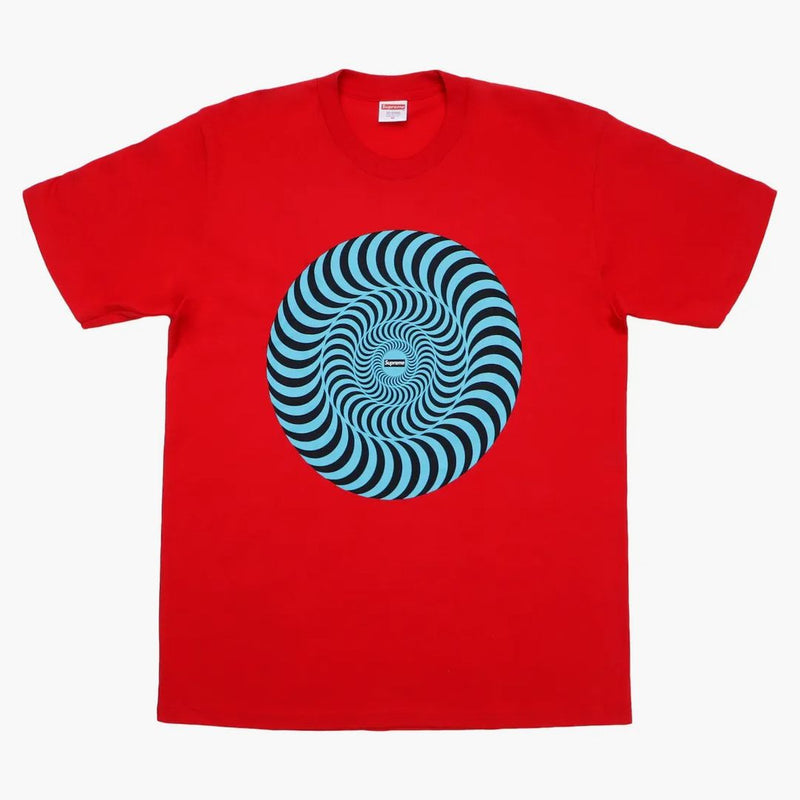 Supreme Spitfire Classic Swirl tričko červené