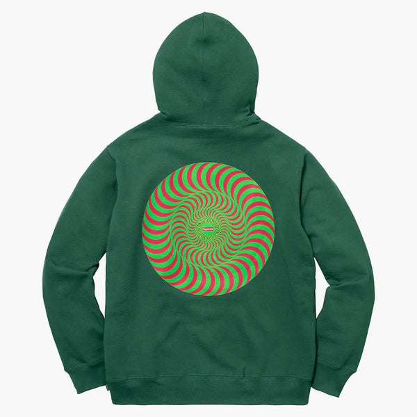 Supreme Spitfire Hooded Sweatshirt Dark Green