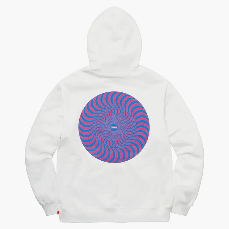 Supreme Spitfire Hooded Sweatshirt White
