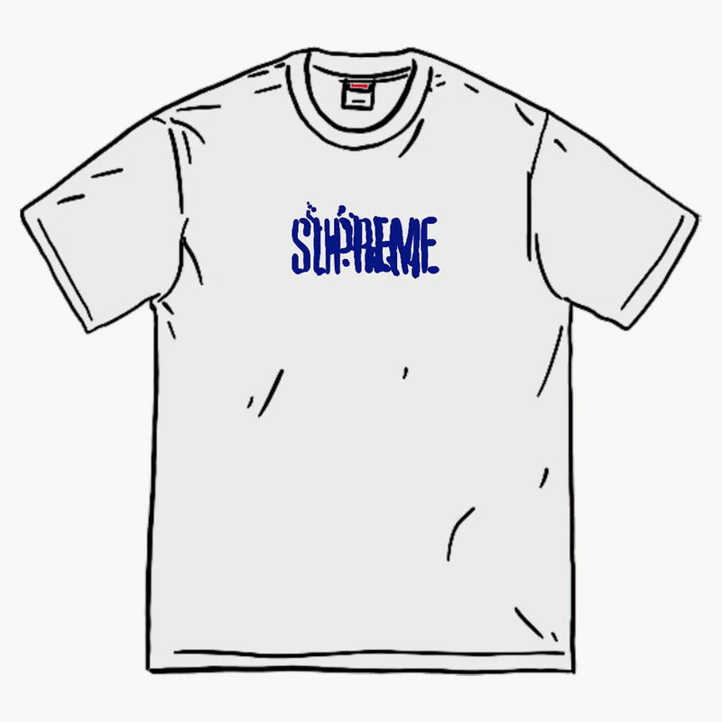 Supreme Splatter S/S Top White