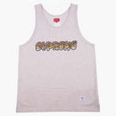 Supreme splatter tank top Ash gray