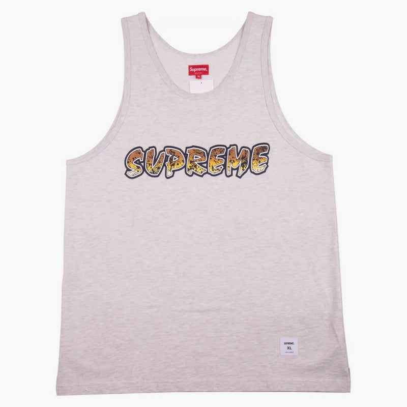 Supreme Splatter Tank Top Ash Grey
