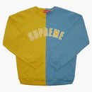 Nejvyšší rozdělená mikina Crewneck hořčice