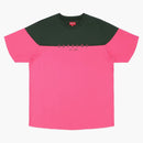 Supreme Split Logo S/S Top Pink