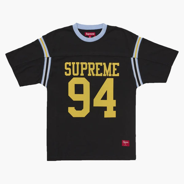 Supreme Split S/s Football Top Black