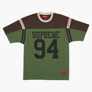 Supreme Split S/S Football Top Green