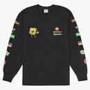 Supreme Spongebob/castelli Racing L/s Tee Black