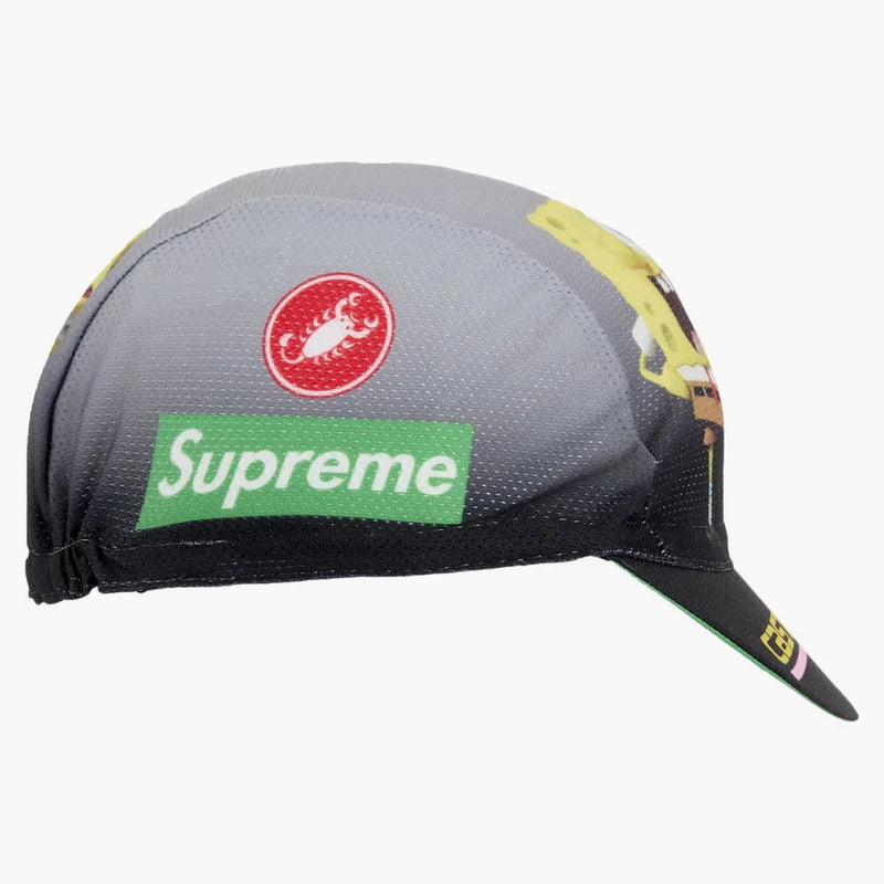 Supreme Spongebob Squarepants Castelli Cycling Cap Black