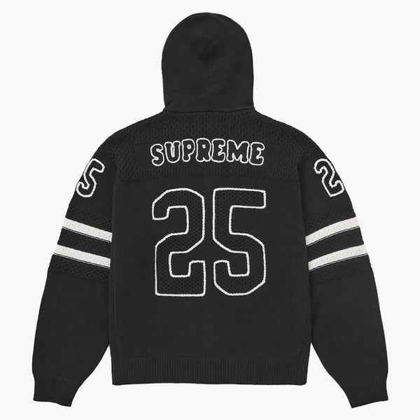 Supreme Sport Zip Up Hooded Sweater (FW25) Black