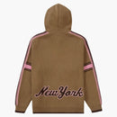 Supreme Sport Zip Up Hooded Sweater Light Brown