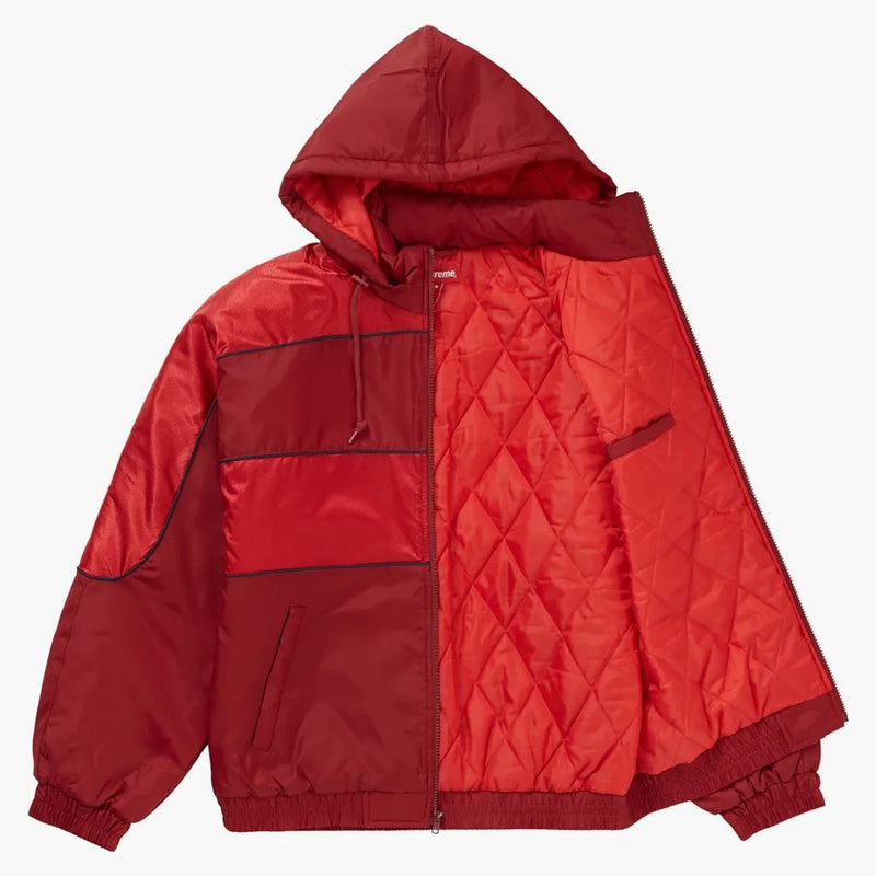 Suprema Sports Piping Giacca gonfia rossa