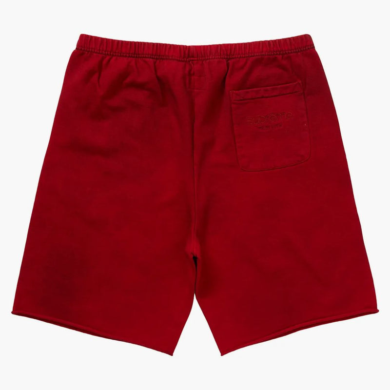 Supreme Spray Sweatshort Red