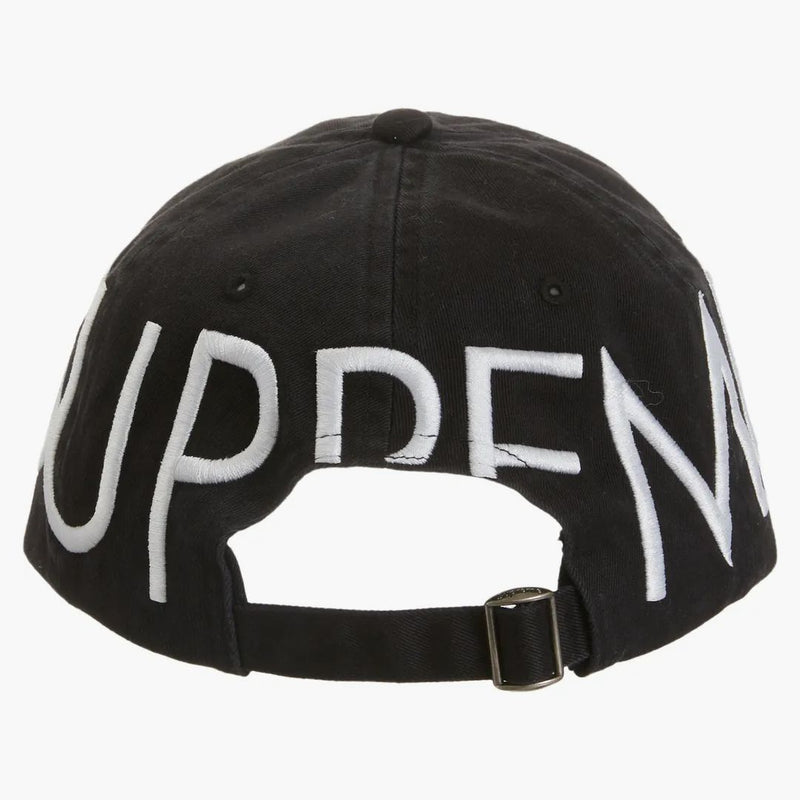 Supreme Spread 6-panel Black